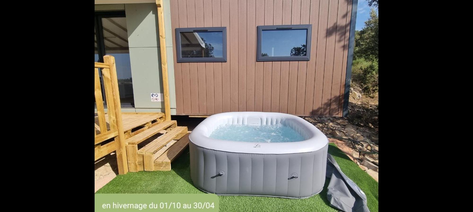 Charmant Et Spacieux Mobil Home Rocbaron Exterior photo